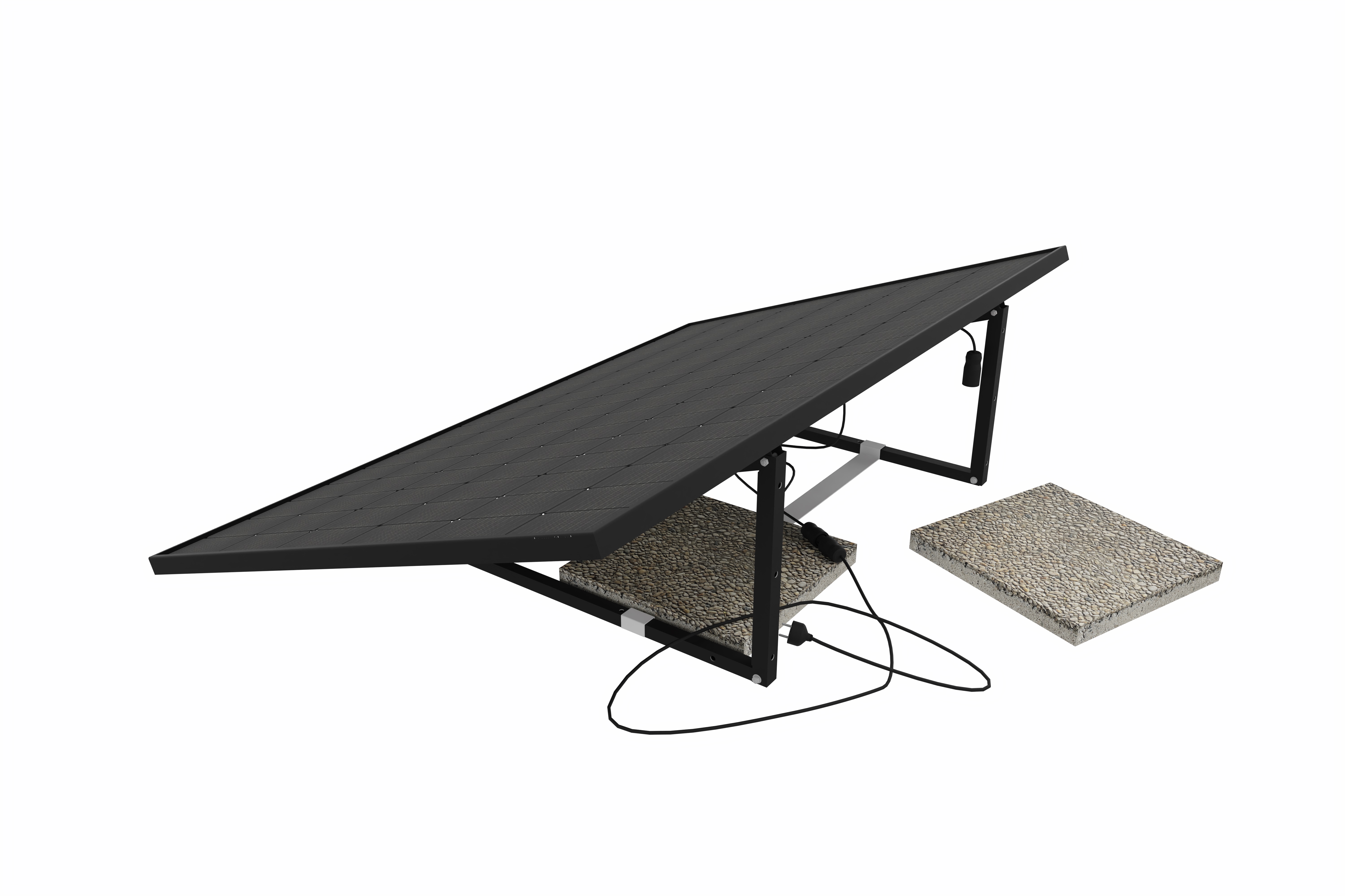 Kit Station panneau solaire portable 410Wc RDG POWER PLUG&PLAY